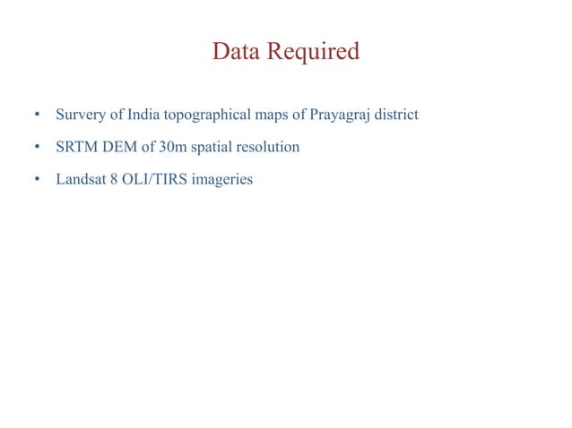 Flood Risk Assessment Methodology Ppt