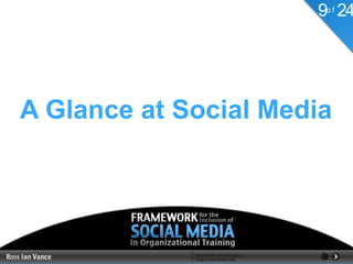 9o f 24




A Glance at Social Media
 