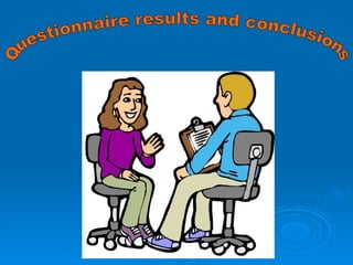 Questionnaire results and conclusions 