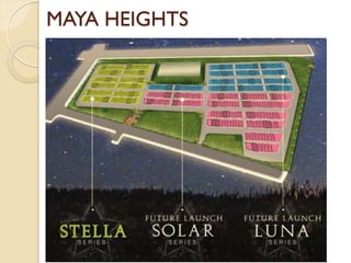 MAYA HEIGHTS
 LUNA SERIES TYPE B
 2 STOREYTERRACE HOUSE
 20’ x 60’ BUILT UP: 1670 sqft
 PRICE FROM RM383,800
TO RM385,...