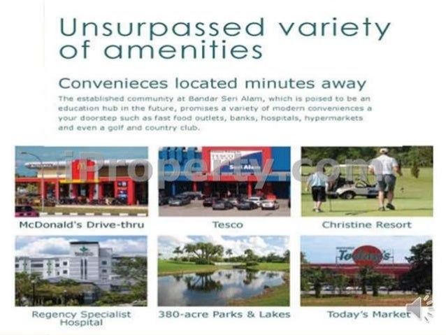 Presentation For Bandar Seri Alam