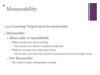 Measureable Learning Using Project-Based Learning and Standards-Based Education | PPTX