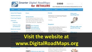 Visit the website at
www.DigitalRoadMaps.org
 
