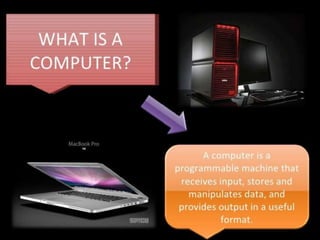 Presentation for computer components | PPTX | Computing | Technology ...