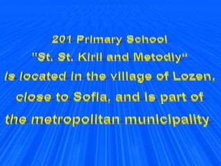 Presentation for Darica - short version