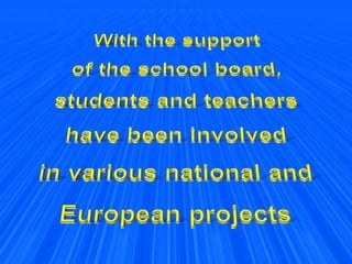 Presentation for Darica - short version