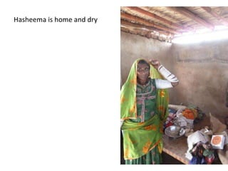 Hasheema is home and dry

 
