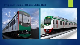 Proposed Train of Dhaka Metro Rail
 