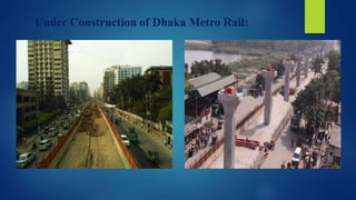 Under Construction of Dhaka Metro Rail:
 