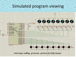 Simulated program viewing
 