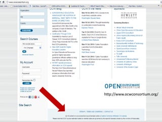 http://www.ocwconsortium.org/
 