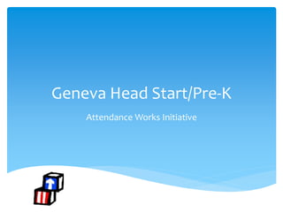 Geneva Head Start/Pre-K
Attendance Works Initiative
 