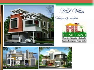 HL Villas Designed for comfort 
