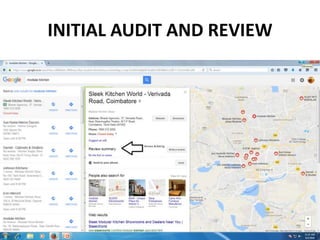 INITIAL AUDIT AND REVIEW
 