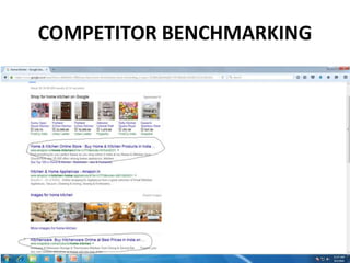 COMPETITOR BENCHMARKING
 