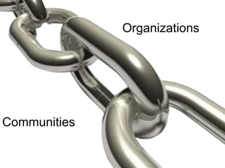 +
Organizations
Communities
 