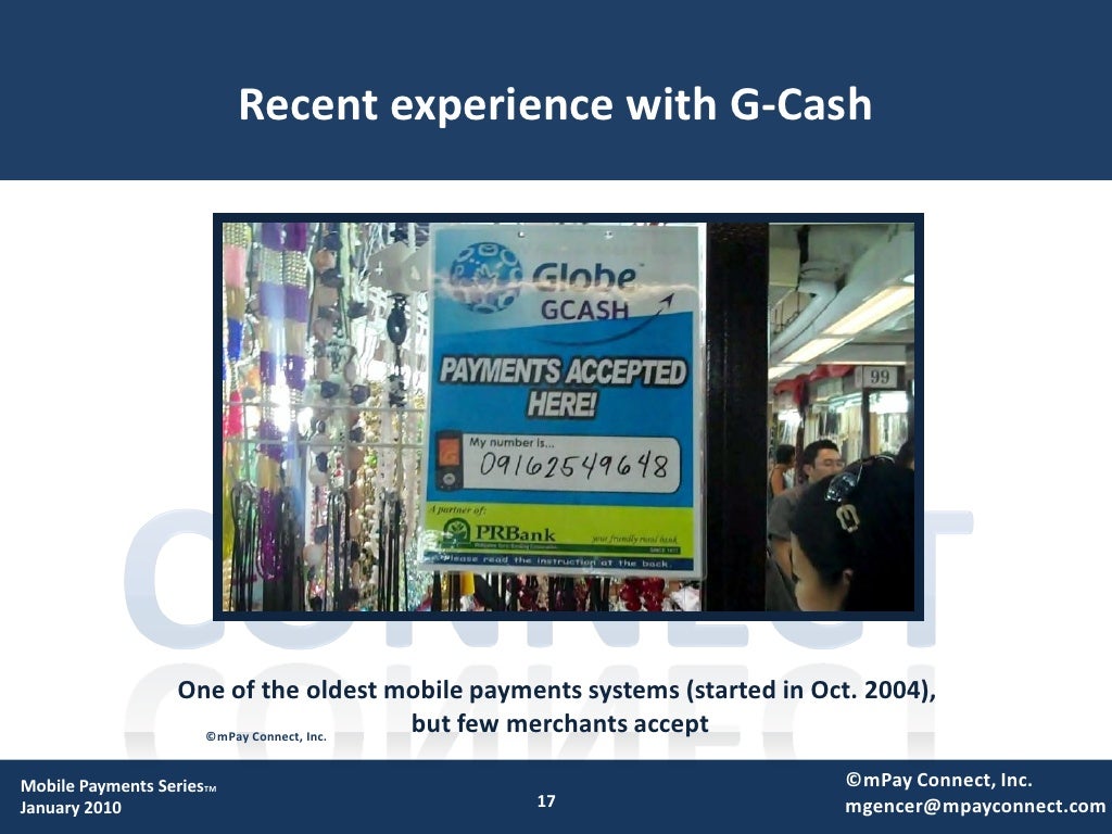 Recent Experience With G Cash One Recent Experience With G Cash One