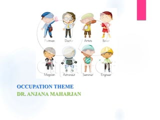 OCCUPATION THEME
DR. ANJANA MAHARJAN
 