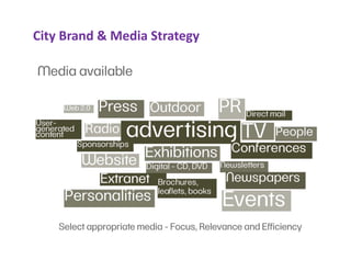 City Brand & Media Strategy
 