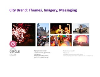 City Brand: Themes, Imagery, Messaging
 