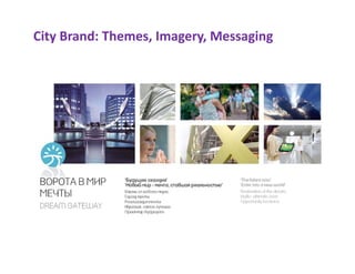 City Brand: Themes, Imagery, Messaging
 