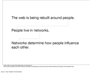 Source: “User Insights” by Paul Adams
 