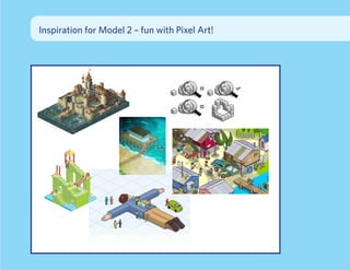 Inspiration for Model 2 – fun with Pixel Art!
 