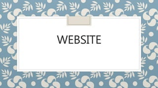 WEBSITE
 
