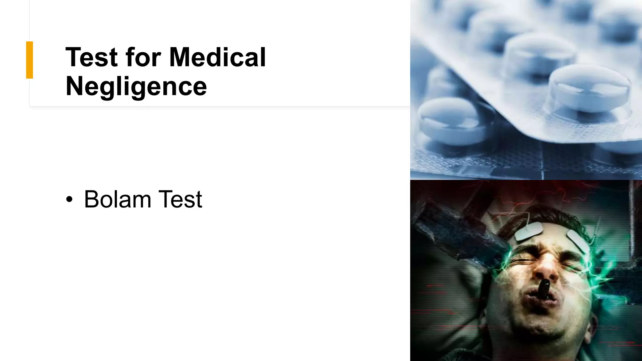 Medical negligence and its defence | PPTX