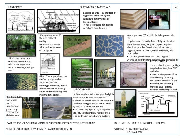 sustainable architecture case study ppt