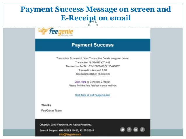 payment of fees online to school