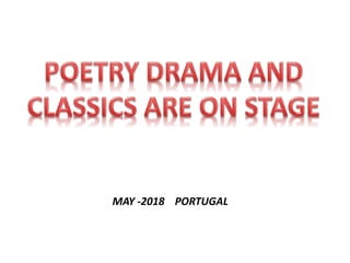 MAY -2018 PORTUGAL
 