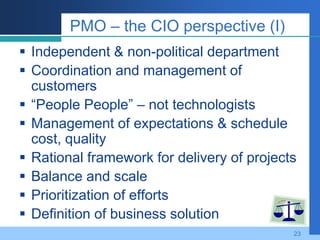 Business PMO & IT Pmo What Is The Difference