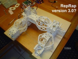 RepRap
version 3.0?




      Video
 