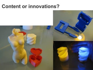 Content or innovations?
 