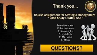 Team Members:
F. Zachopoulos
S. Kosteroglou
S. Kyriakidis
E. Michailidi
A. Mitsis
 