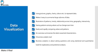 Techniques of Data Visualization for Data & Business Analytics | PPTX