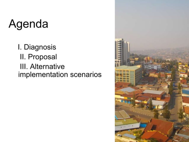 Presentation for the mayor city wide upgrading unplanned and ...