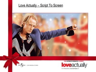 Love Actually ~ Script To Screen 