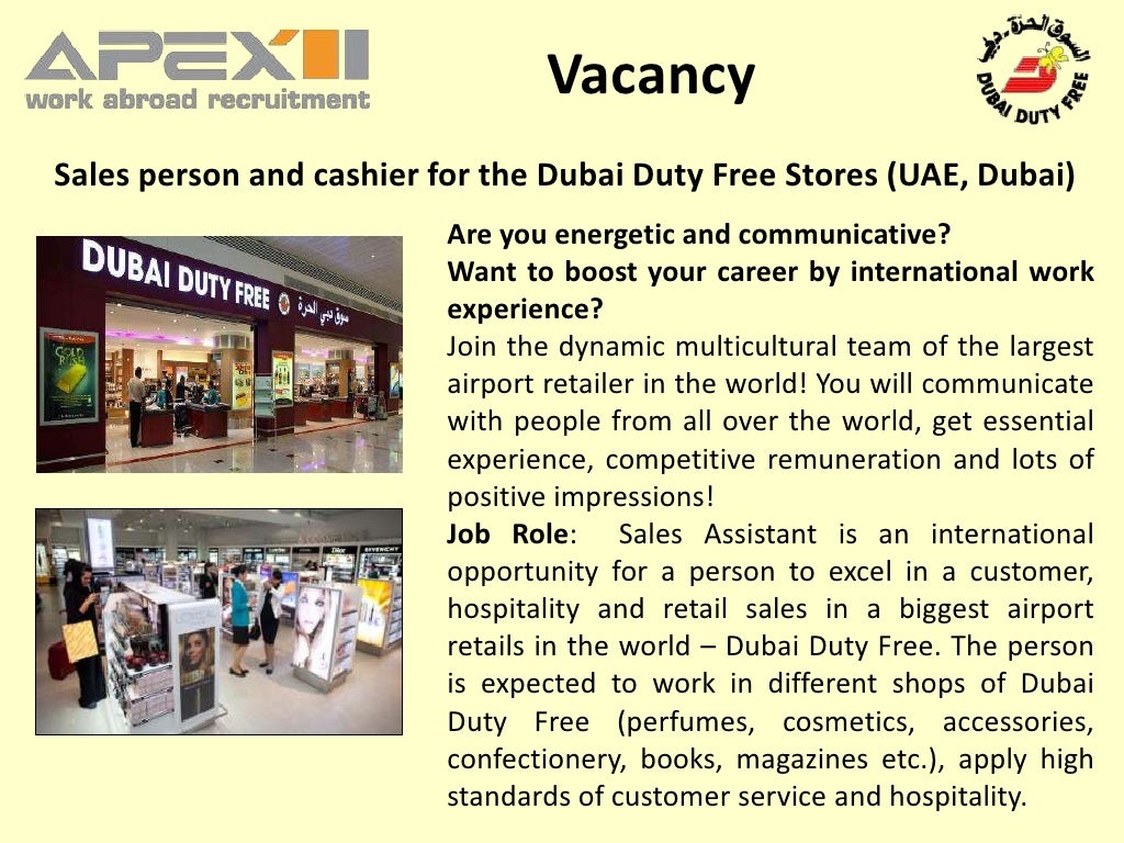 Apex Jobs Abroad DDF
