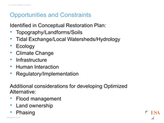 LCW Restoration Plan & EIR- Public Workshop #2 Slide 14