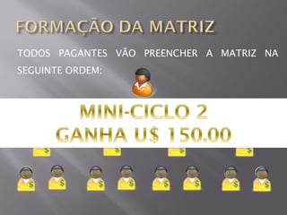 TODOS PAGANTES VÃO PREENCHER A MATRIZ NA
SEGUINTE ORDEM:
                                1

                               STAR
             2                                      3



     4                5                    6                 7



 8       9       10       11          12       13       14       15
 