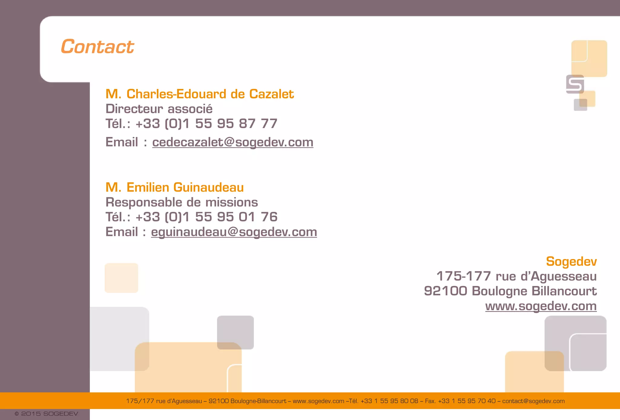 CFO Crunch- CIR par Sogedev