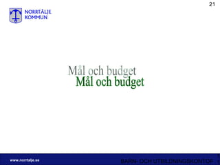 Mål och budget 