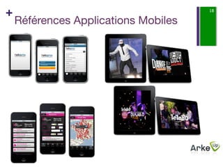 +                                      18

    Références Applications Mobiles
 