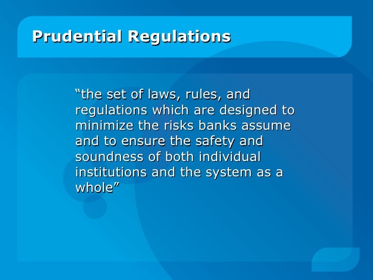 Prudential Regulations of SBP & its comparison with the World Bank