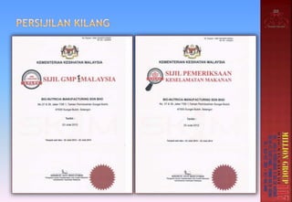 SET PV % Bilang
an
Layak
Nett
Profit
(RM)
Contoh Pengiraan
480 96,000 PV 1% 5
orang
2 juta RM2 juta x 1% = RM20,000 bahagi 5 org
= RM4,000/org
900 192,000
PV
1.5% 8
orang
2 juta RM2 juta x 1.5% = RM30,000 bahagi 8 org
= RM3,750/org
1920 384,000
PV
2.5% 12
orang
2 juta RM2 juta x 2.5% = RM50,000 bahagi 12
org = RM4,166/org
PAKEJ PV KEY IN 5%
PEARL 200PV RM 10
RUBY 1,200PV RM 60
DIAMOND (KEY
IN)
2,800PV RM 140
JIKA JUMLAH BONUS RM 10,000CASH WALLET
RM 8,000
RESERVE
WALLET RM
2,000
KAMI TIDAK GUNA
MATAWANG USD
 