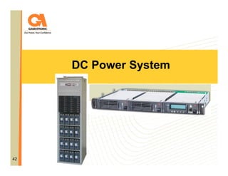 DC Power System

42

 