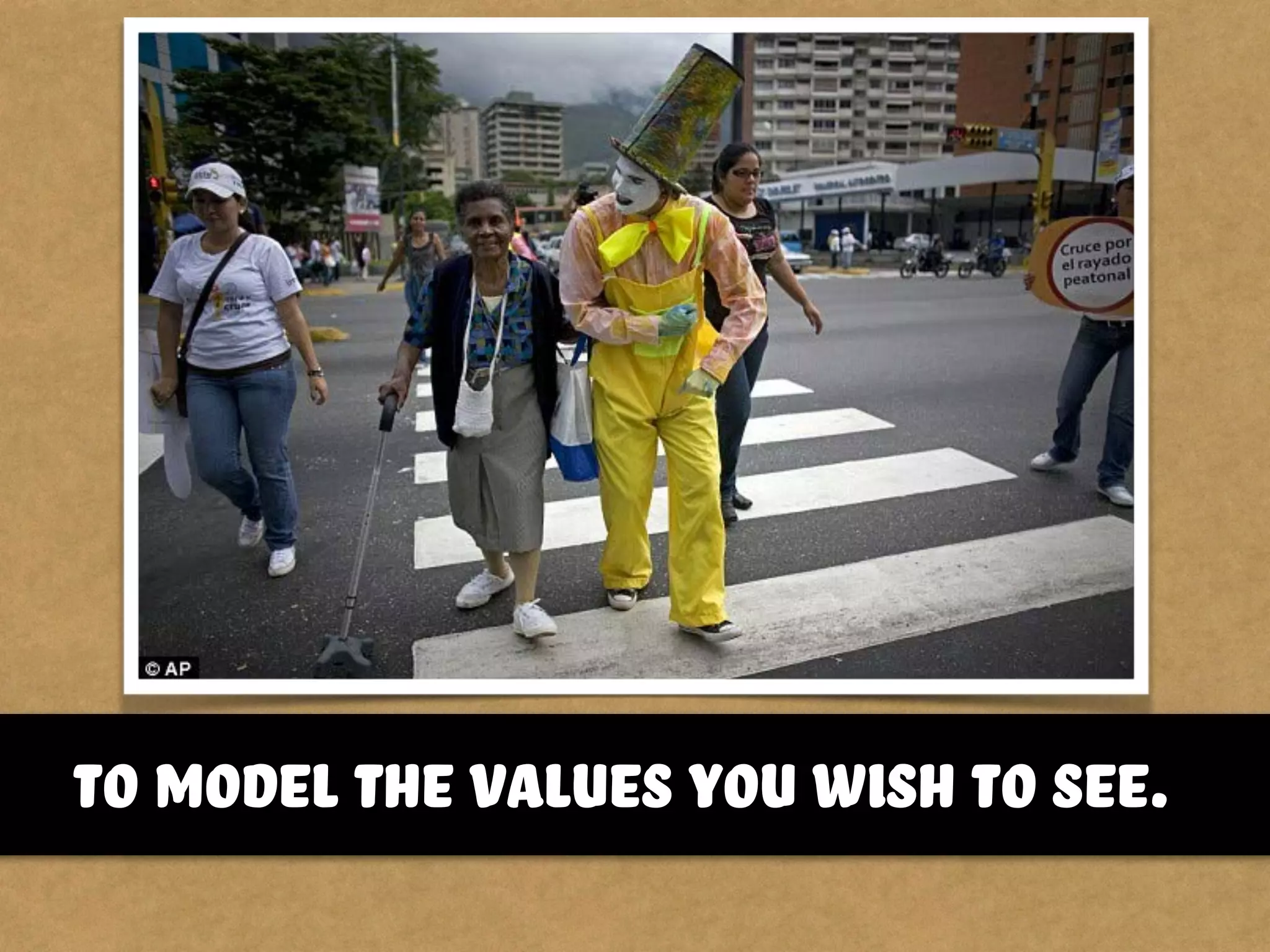 to model the values you wish to see.
 