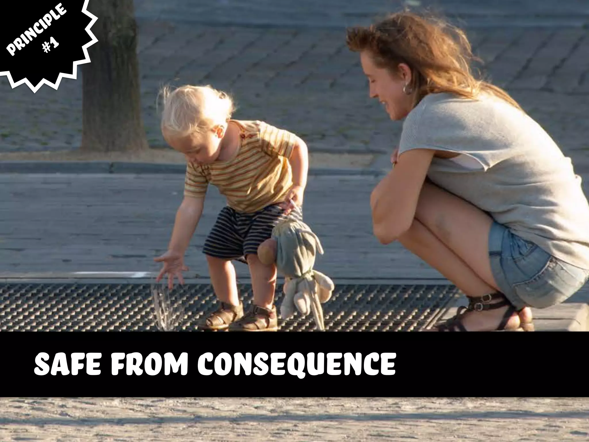 … vs. Quality and Variety
Principle
#1
safe from consequence
 